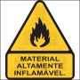  Material altamente inﬂamáveis